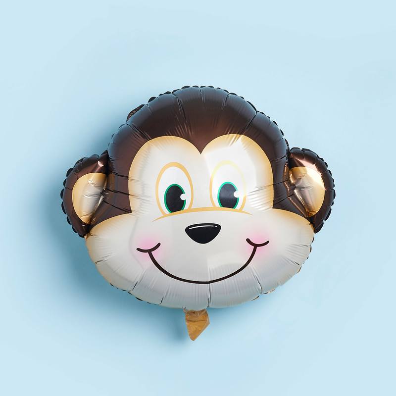 Snappy Jungle Party Abe Folieballon - 1 stk | Abe Folieballoner - Temashop