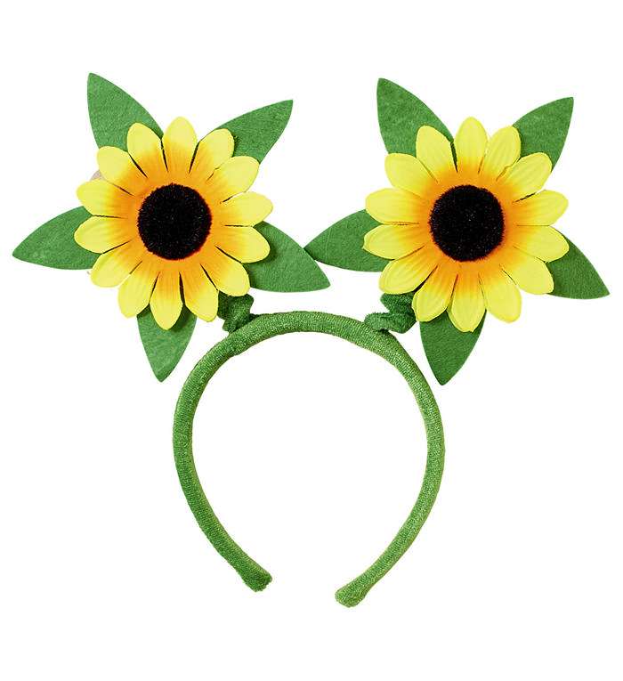Solsikke Hårbøjle | Blomst Hårbøjle / Pandebånd / Hårbånd - Hovedtilbehør - Temashop