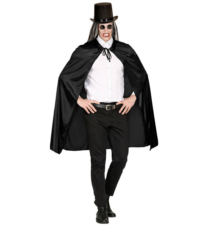 Sort kappe | Halloween Kappe - Beklædning - Temashop