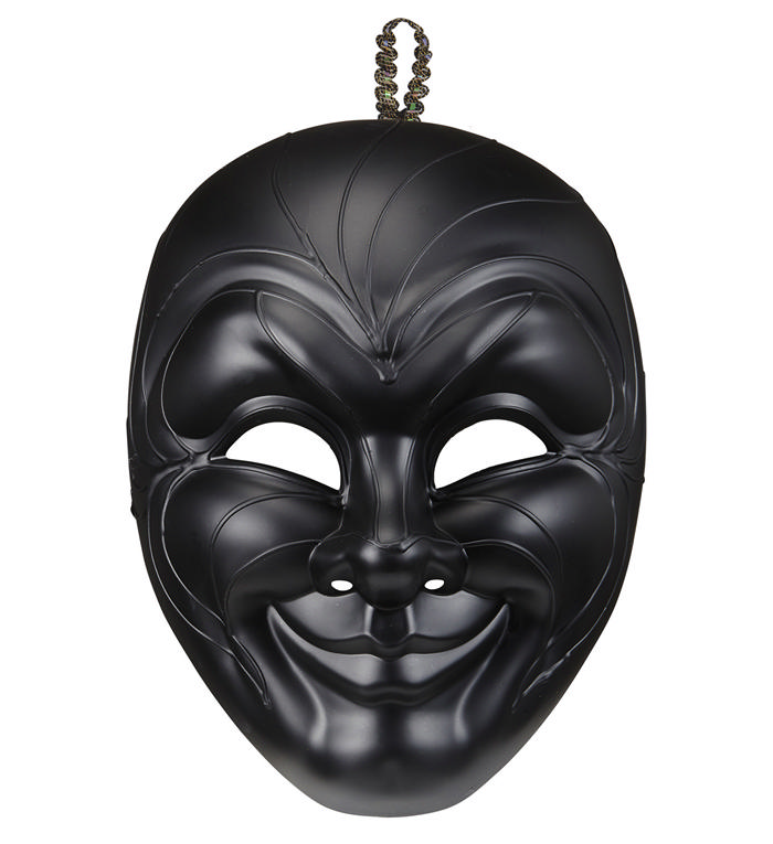 Opera Maske Sort | Masquerade Maske - Hovedtilbehør - Temashop