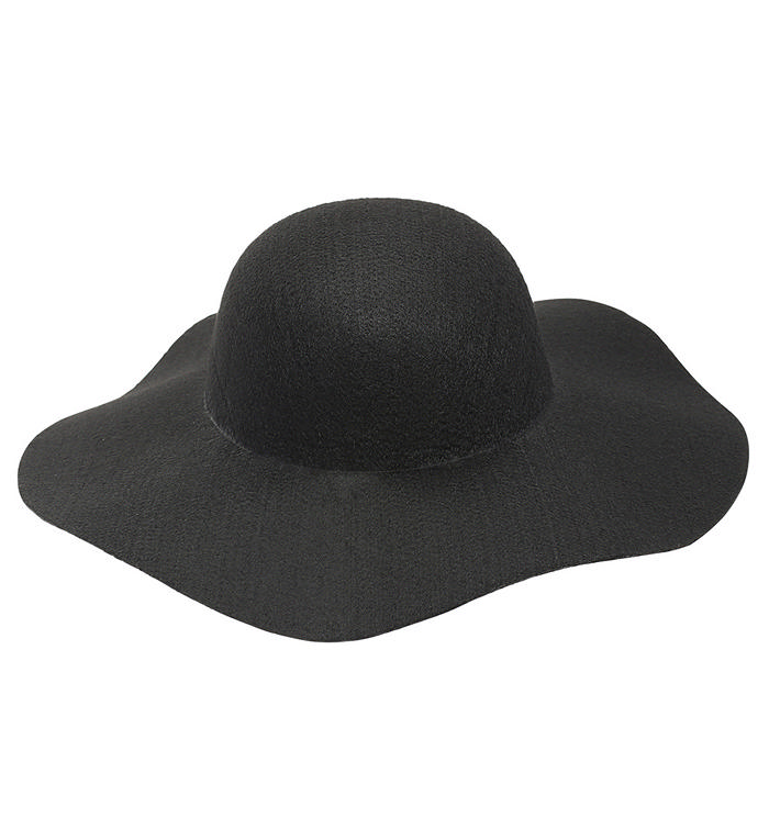 Filt Sommerhat Sort | Hat / Hue / Hjelm - Hovedtilbehør - Temashop