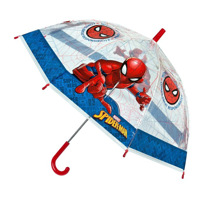 SpidermanÂ® Transparent Paraply