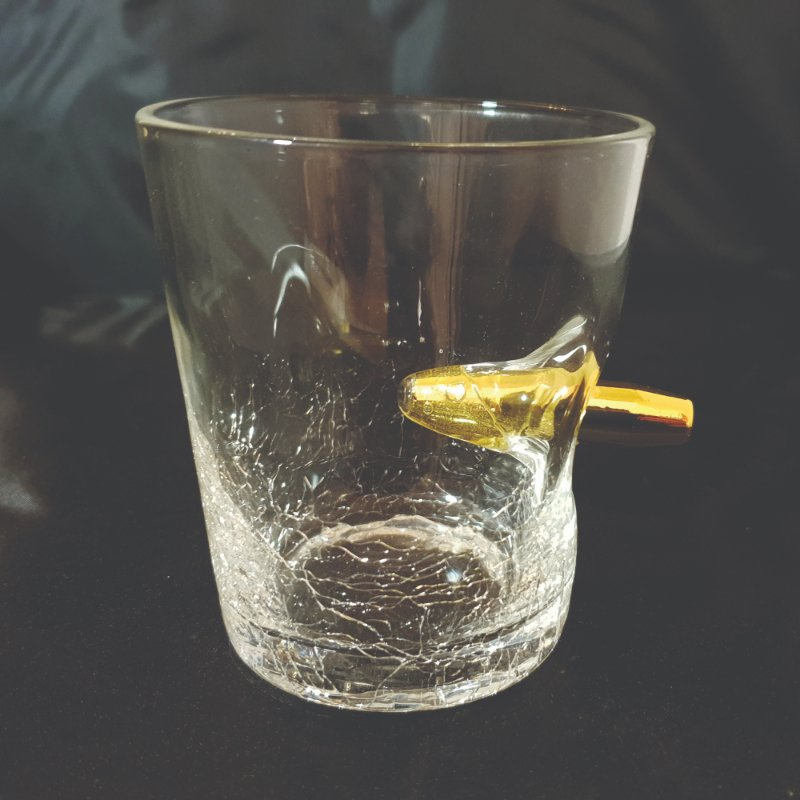 Sprækket Patron Drinksglas