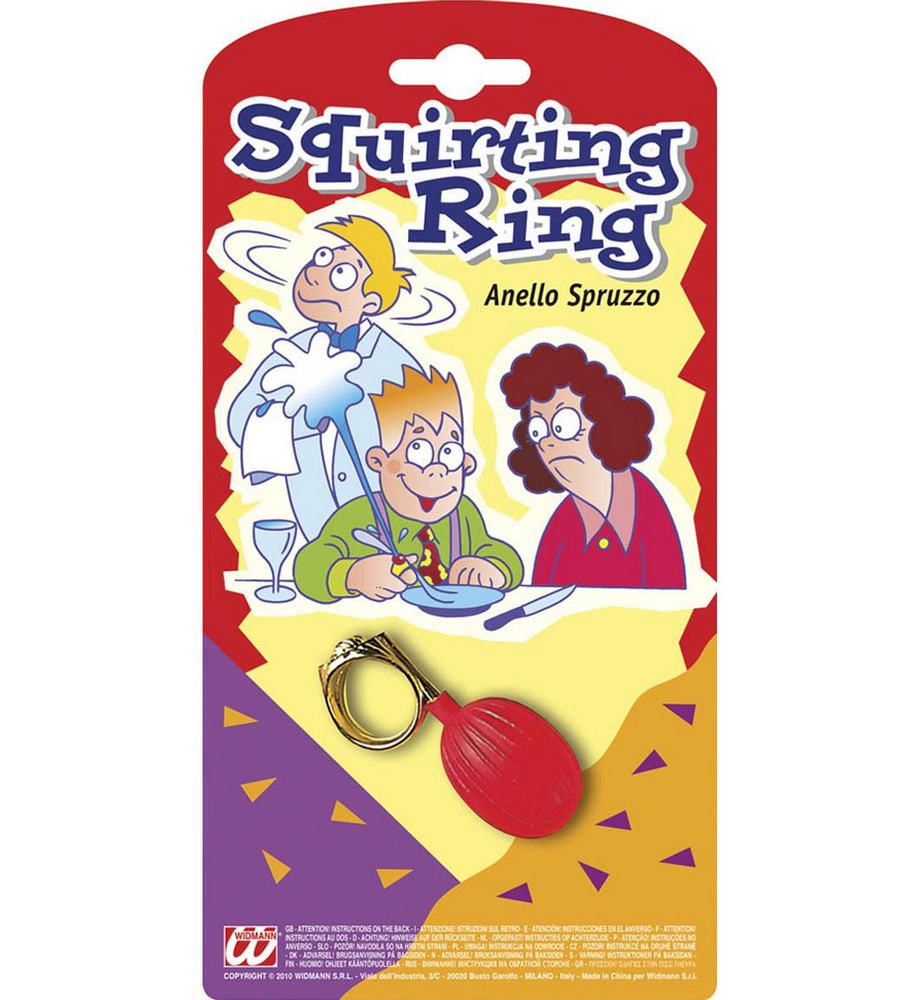 Sprøjtende Ring | Sjovt diverse Spøg og Skæmt - Temashop