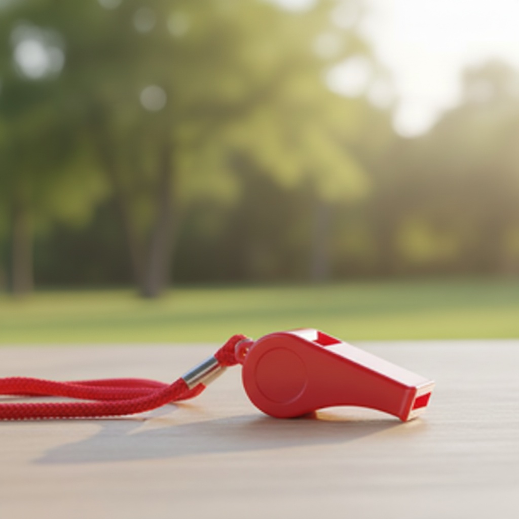 Fjøjte m. Vedhæng Rød