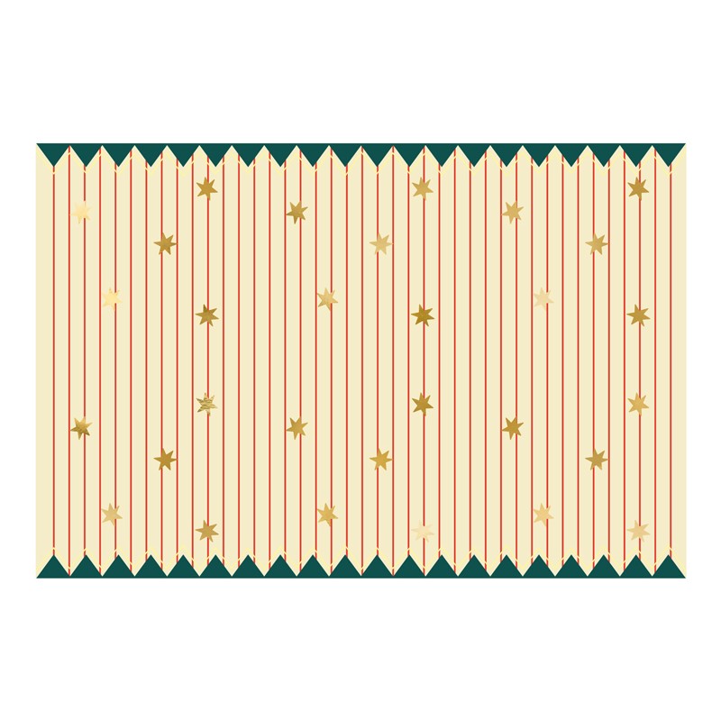 Stjerner & Striber Engangsdug - 1 stk (180 x 120 cm) - Temashop