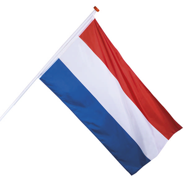 Stort Hollandsk Flag - 1 stk (90 x 150 cm) | Holland Flag - Temashop