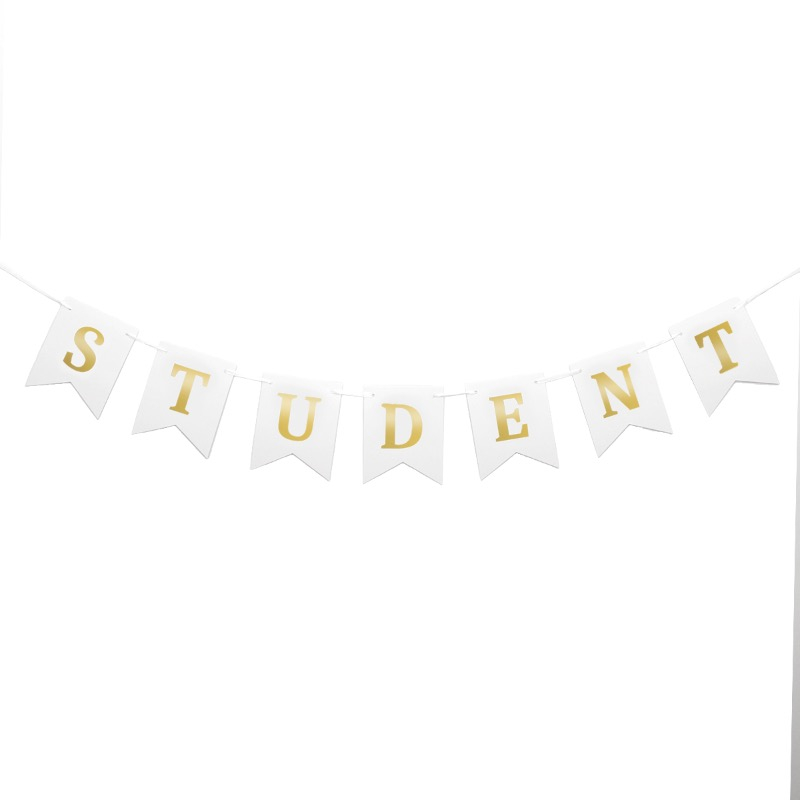 Student Guirlande - 1 stk (102 x 16 cm) | Studerende Guirlander - Temashop