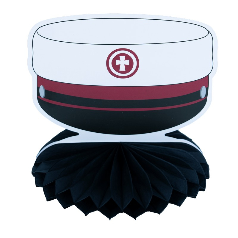 Student Honeycomb Bordpynt Rød