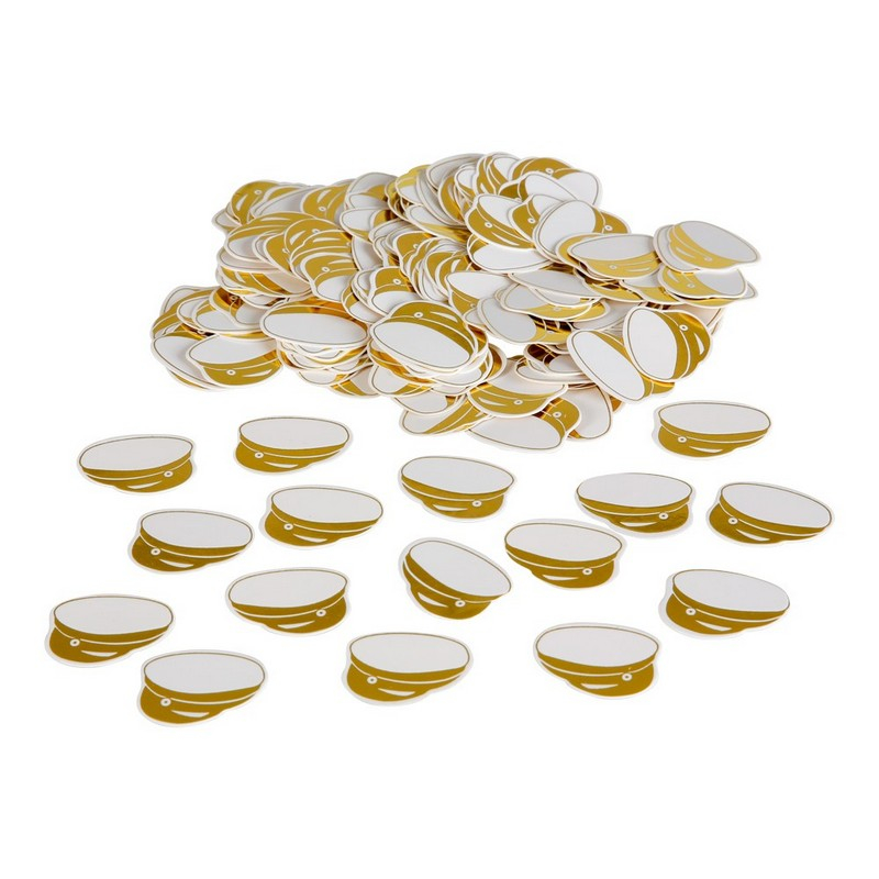 Studenterhue Konfetti - 1 stk (2,5 x 2 cm) | Studerende Konfetti - Temashop