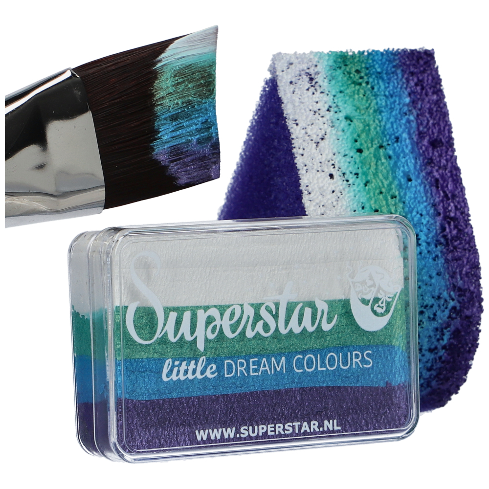 Split Cake Makeup Little Mermaid | Havfrue Sminke / Makeup - Makeup & Negle - Temashop