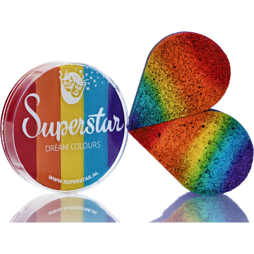 Split Cake Makeup Regnbue | Regnbue Sminke / Makeup - Makeup & Negle - Temashop