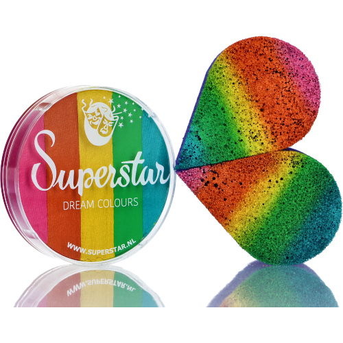 Split Cake Makeup Carnival | Karneval Sminke / Makeup - Makeup & Negle - Temashop