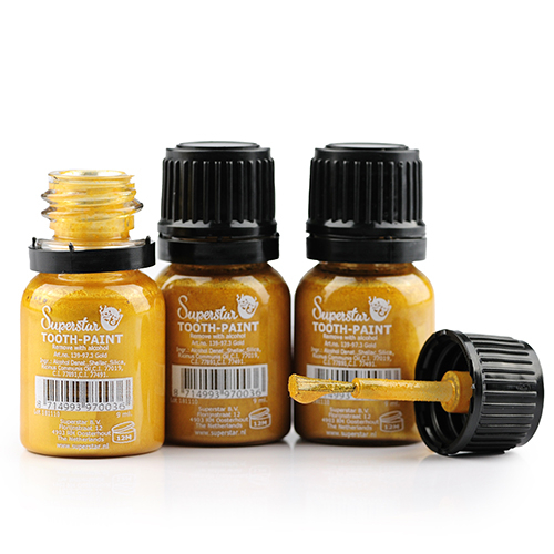 Tandlak Guld (9 ml) | Guld tema Sminke / Makeup - Makeup & Negle - Temashop