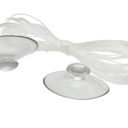 Sugekopper Med Fiskesnor - 6 stk (4 cm) | Fisk Tape / Klæbemasse / Kroge - Temashop