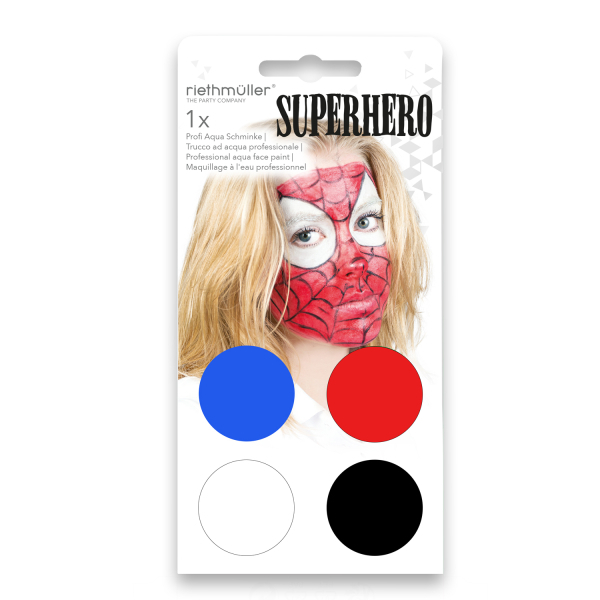 Superhelt Vandsminke Sæt | Superhelt Diverse Sminke / Makeup - Makeup & Negle - Temashop