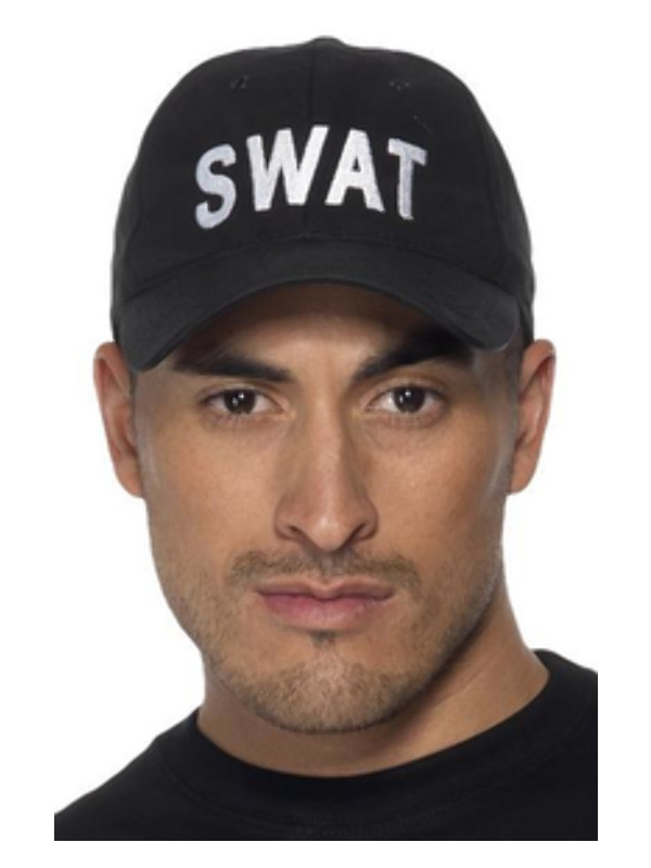 SWAT Kasket | Politi Hat / Hue / Hjelm - Hovedtilbehør - Temashop
