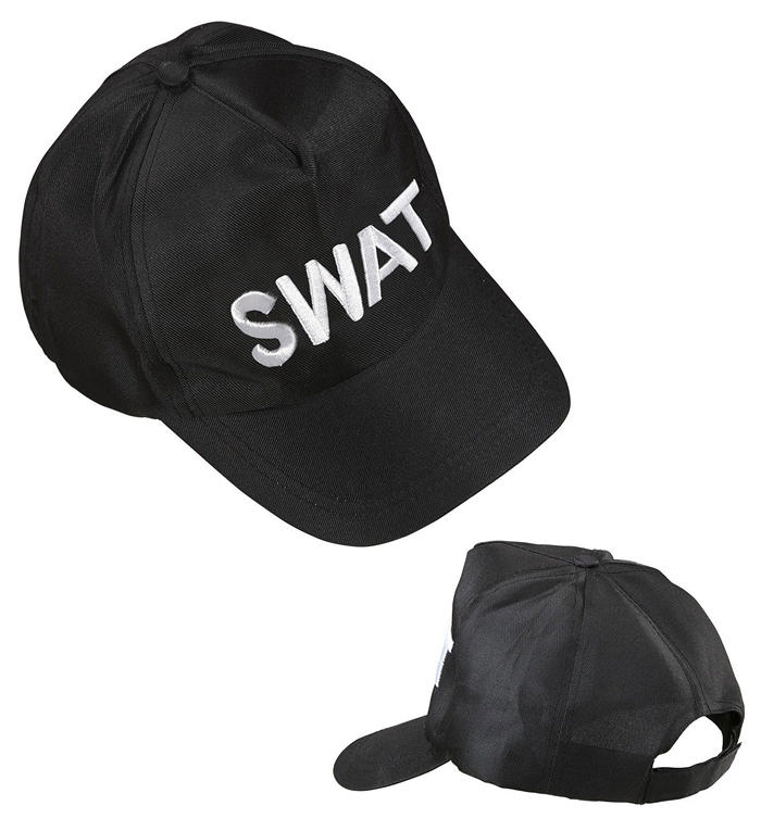SWAT Kasket | Politi Hat / Hue / Hjelm - Hovedtilbehør - Temashop