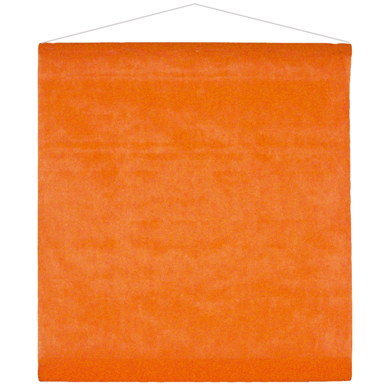 Banner Baggrund Orange - 1 rulle (80 cm x 12 m) | Orange tema Bannere - Temashop