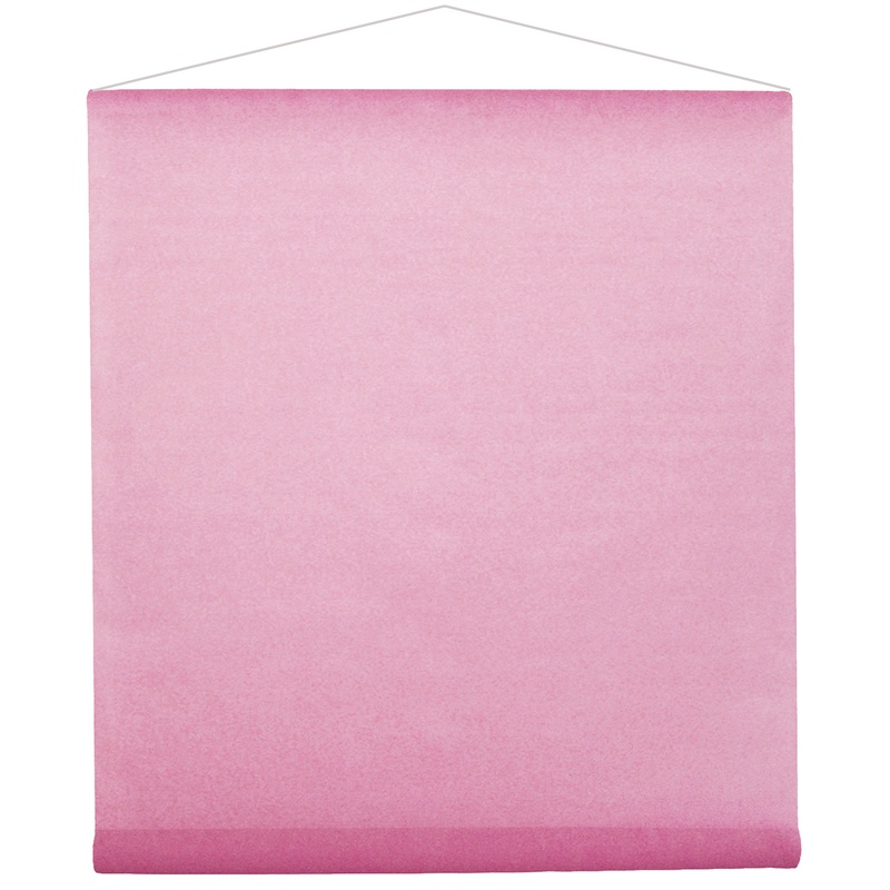 Banner Baggrund Lyserød - 1 rulle (80 cm x 12 m) | Lyserødt Tema Bannere - Temashop