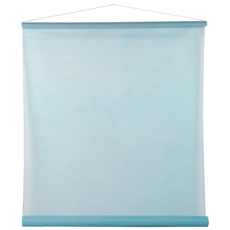 Banner Baggrund Lyseblå - 1 rulle (80 cm x 12 m) | Blåt tema Bannere - Temashop