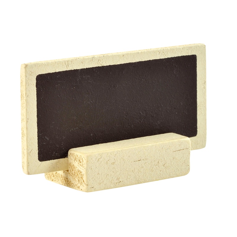 Trætavle Bordkort Guld - 6 stk (6 x 3 cm) - Temashop