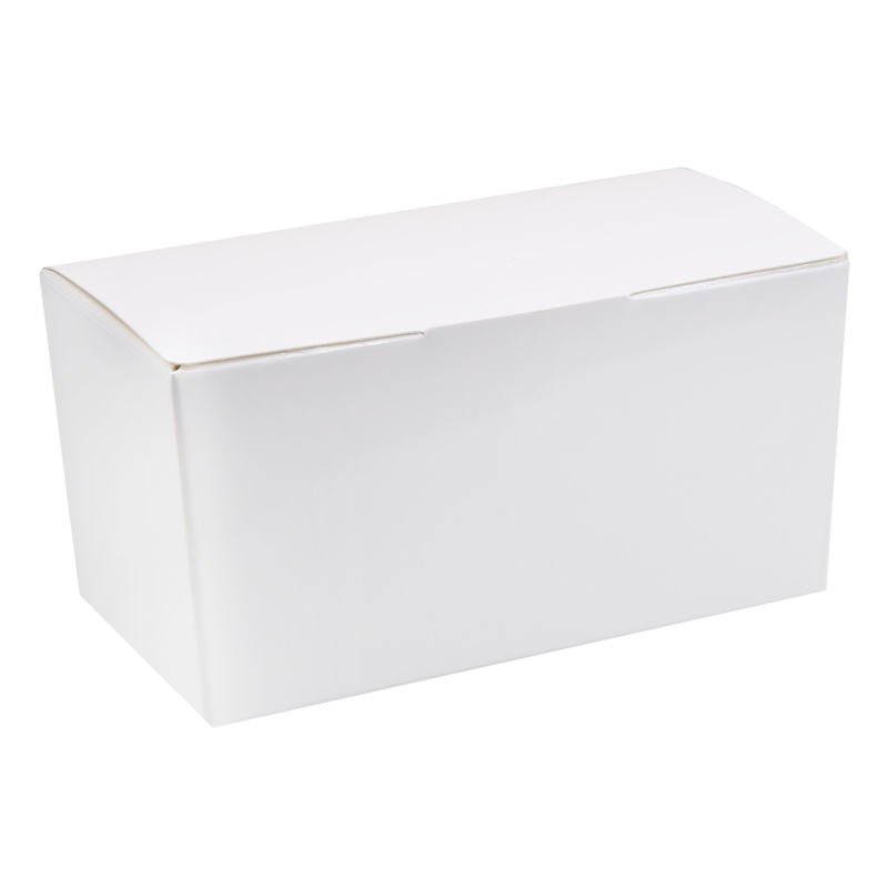 Chokoladeæsker Hvid - 25 stk (5 x 12 cm) - Temashop