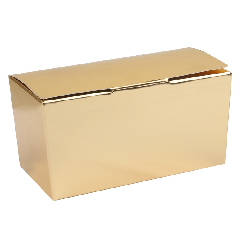 Chokoladeæsker Guld - 25 stk (15,5 x 14,5 x 5,5 cm) | Guld tema Æsker - Temashop
