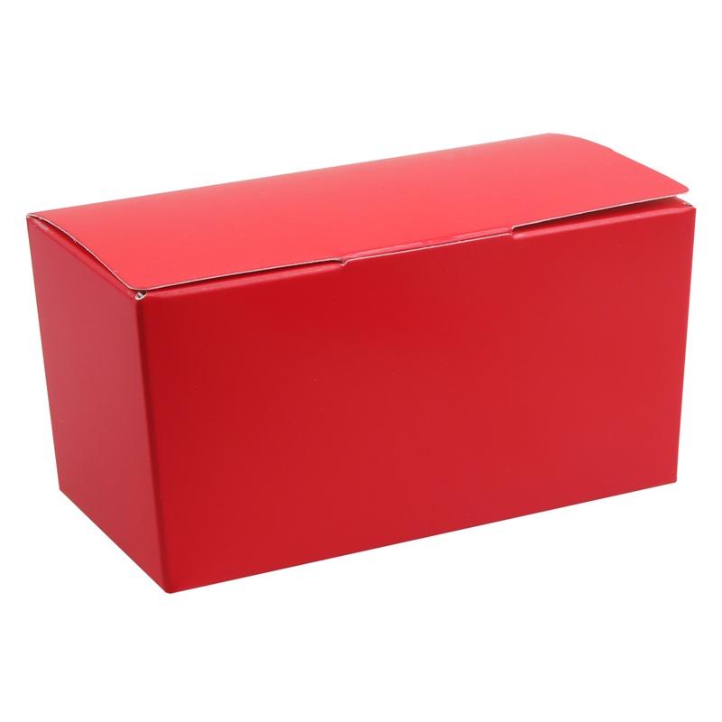 Chokoladeæsker Rød - 25 stk (15,5 x 14,5 x 5,5 cm) | Rødt tema Æsker - Temashop