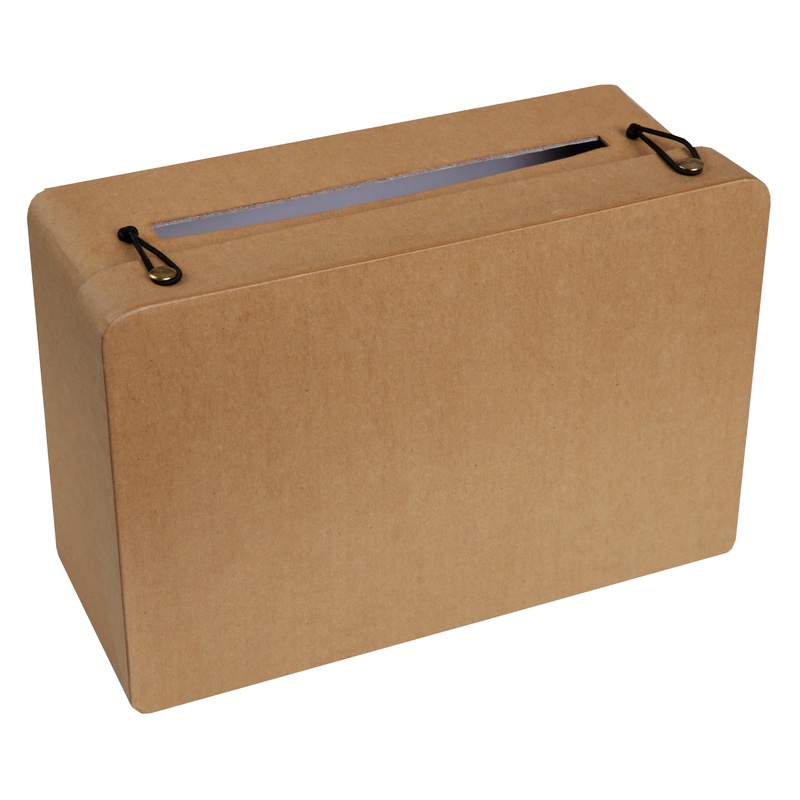 Kuffert Pengekasse Kraft - 1 stk (24 x 16 x 10 cm) - Temashop