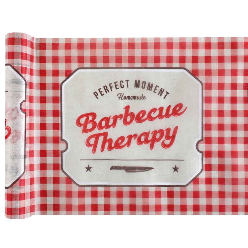 Barbecue Therapy Bordløber - 1 rulle (30 cm x 5 m) | Barbecue Bordløber - Temashop