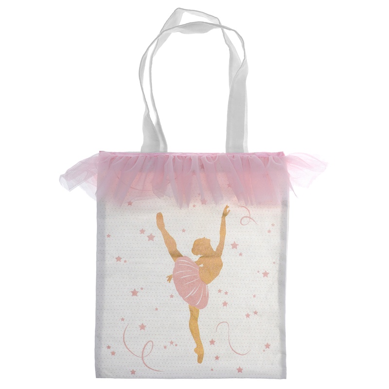 Ballerina Pose Lyserød - 1 stk (30 x 37 cm) | Ballerina Poser / Goodiebags - Temashop