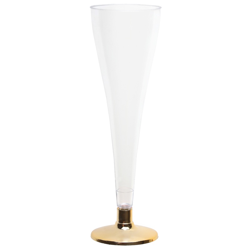 Flute Tynde Champagneglas Guld