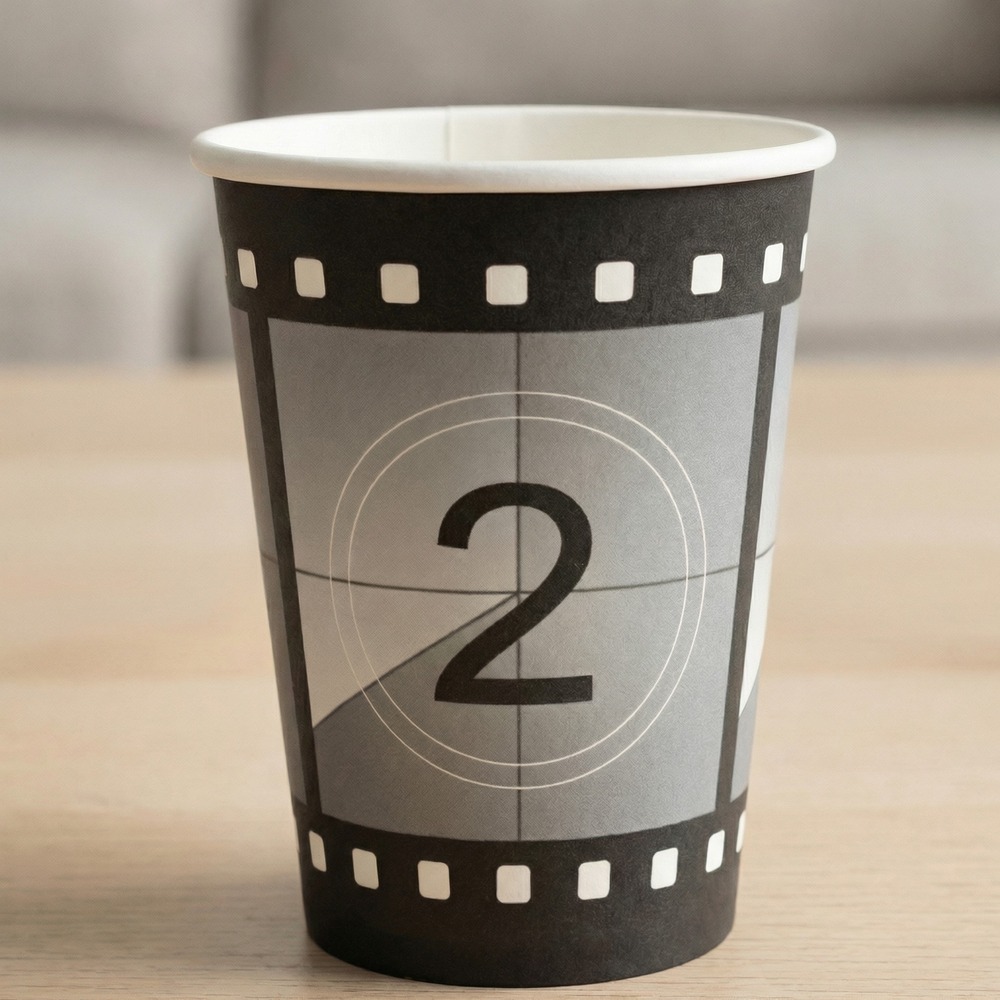 Cinema Filmstribe Papkrus - 10 stk (270 ml) | Hollywood Krus - Temashop