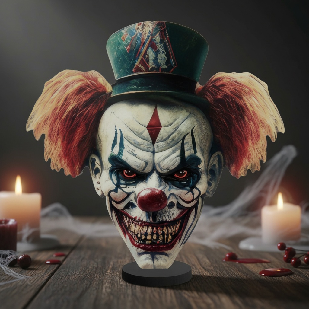 Horror Klovn Bordpynt Figur