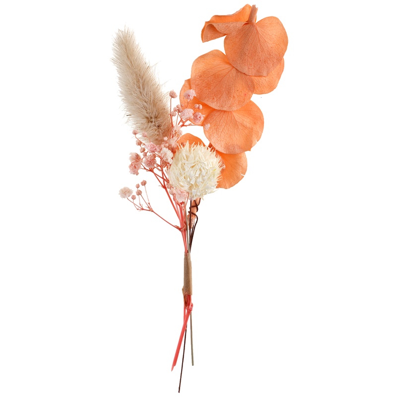 Tørret Judaspenge Buket Fersken - 1 stk (6,5 x 12 cm) | Blomst Kunstige blomster - Temashop