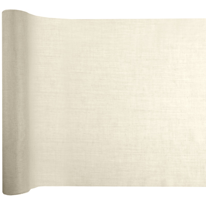 Mousseline Bordløber Beige