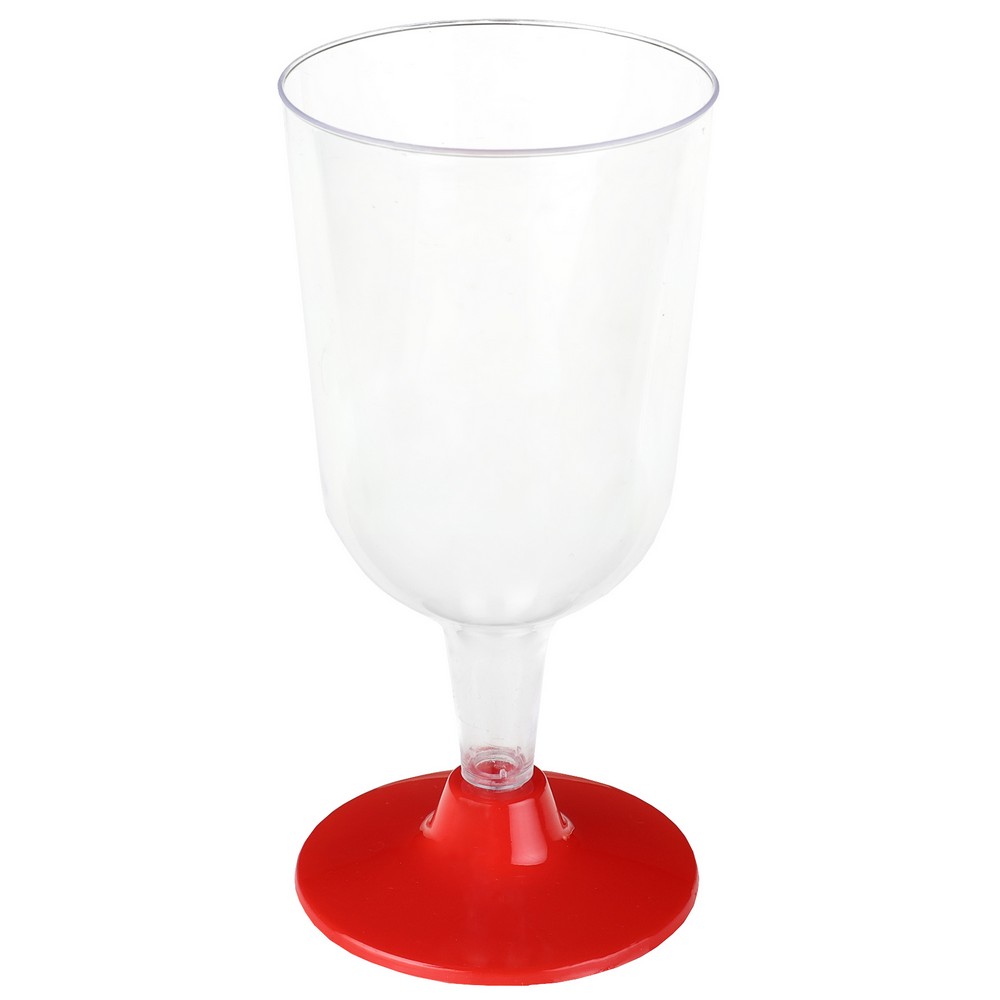 Plast Vinglas Rød