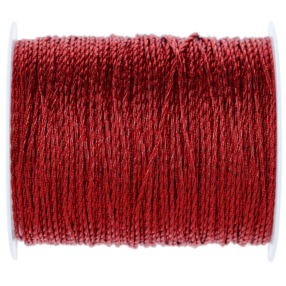 Metallisk Snor Rød