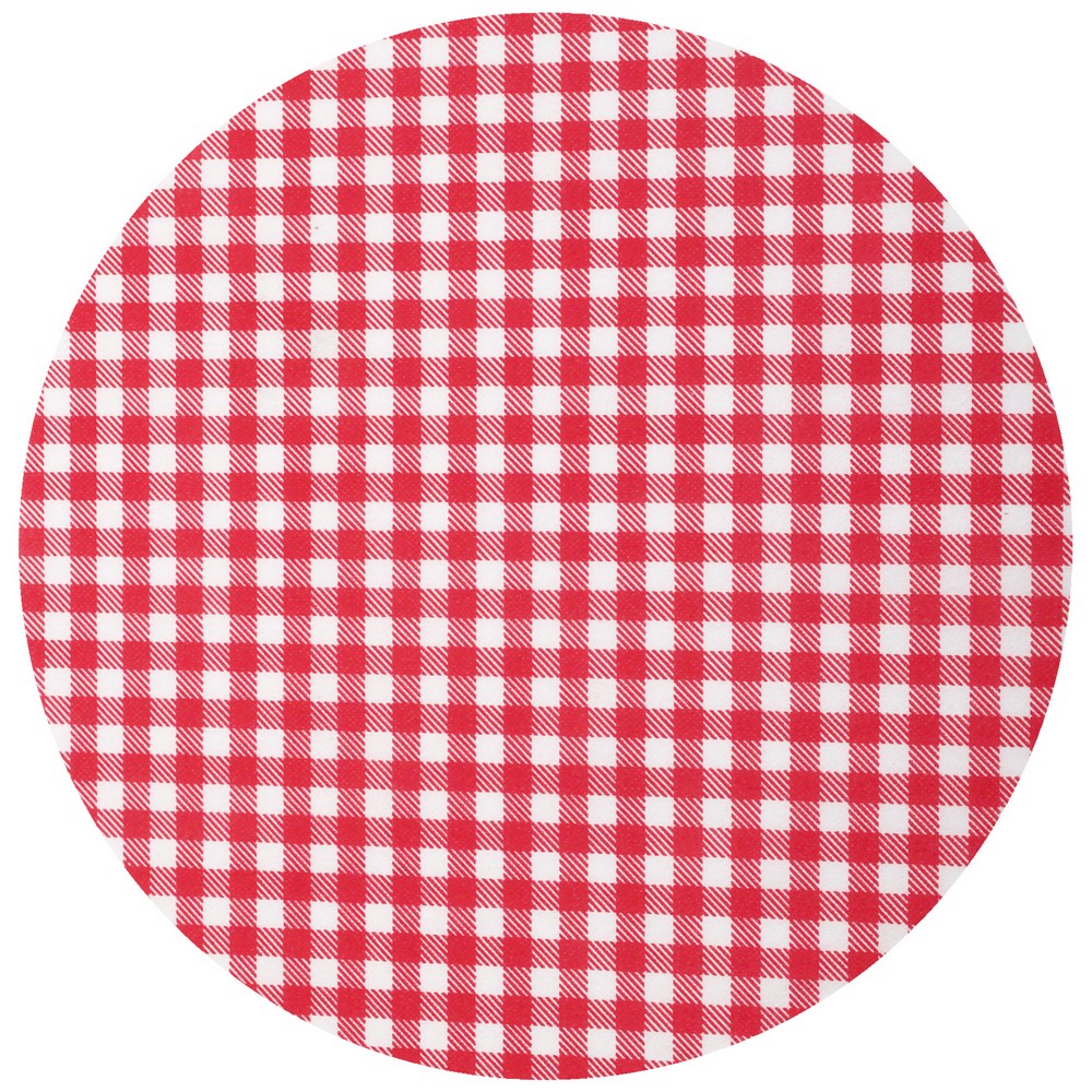 Ternede Picnic Dækkeservietter Rød