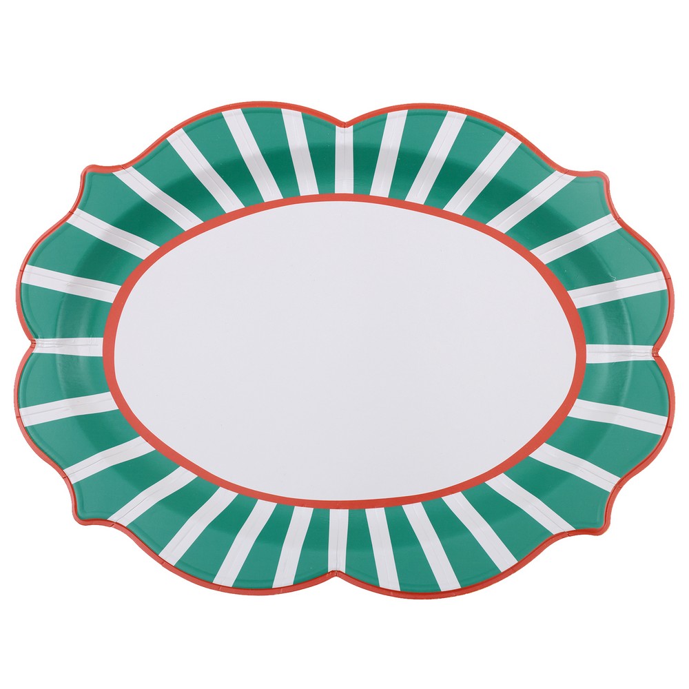 Dolce Vita Serveringsfade Celadon - 2 stk (36 x 26 cm) | Italien Fade - Temashop