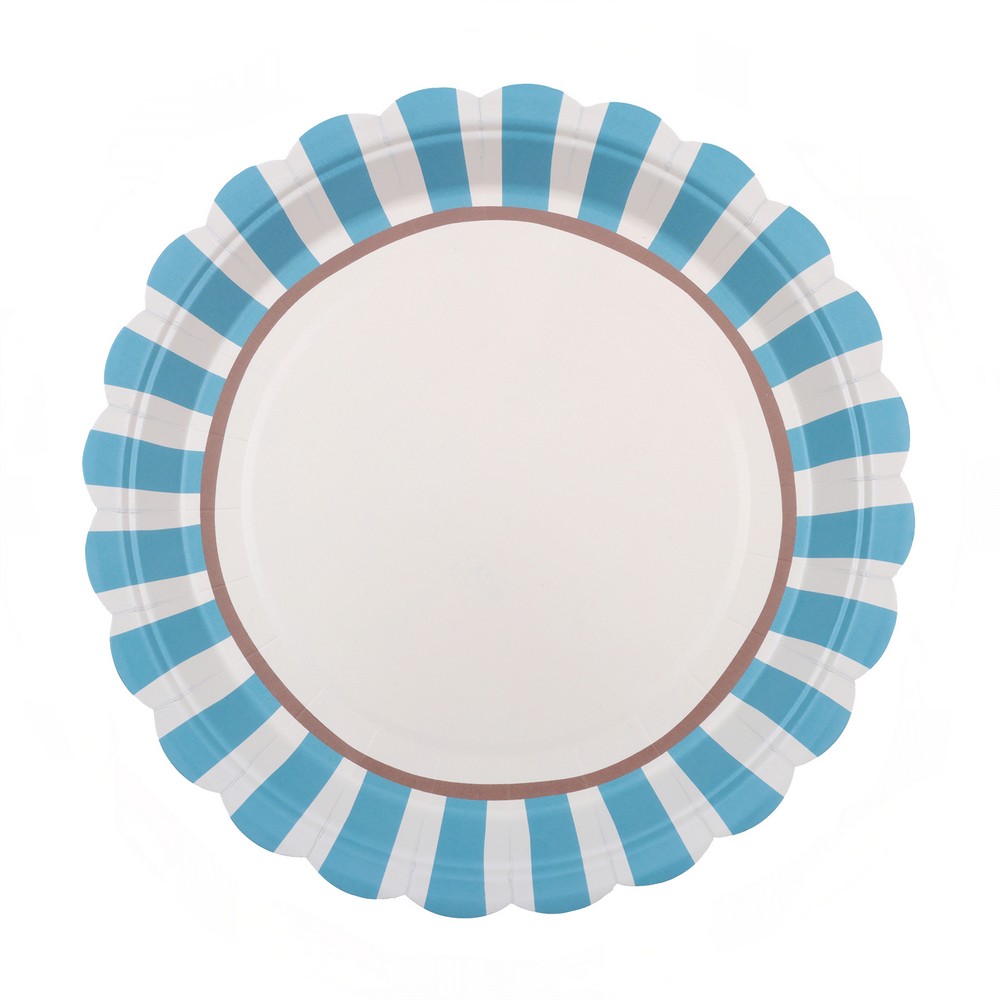 Dolce Vita Paptallerkener Himmelblå