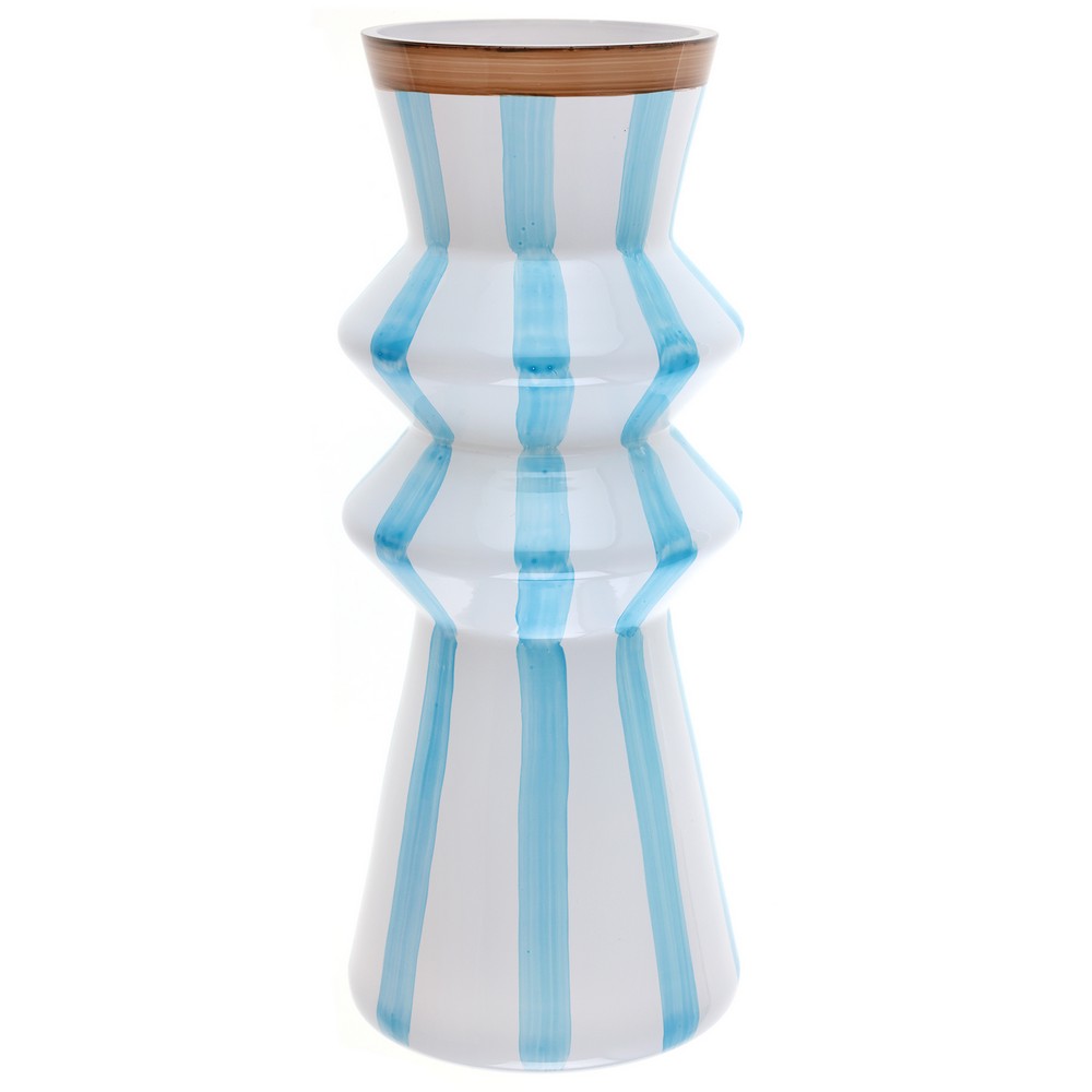 Dolce Vita Slank Glasvase Himmelblå