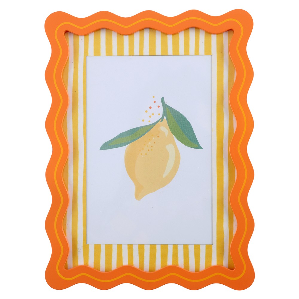 Dolce Vita Fotoramme Gul - 1 stk (15 x 20 cm) | Frugt Ramme - Temashop