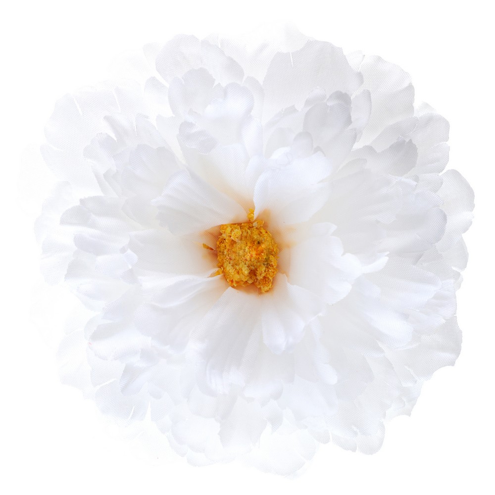 Pæon Bordpynt Hvid - 4 stk (Ø 11 x 5 cm) | Blomst Kunstige blomster - Temashop