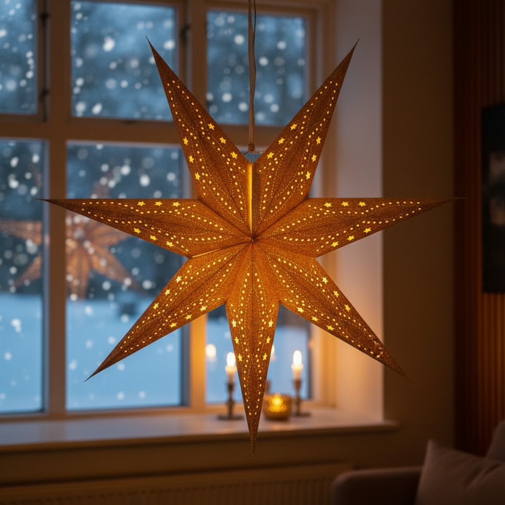 Glimmer LED Julestjerne