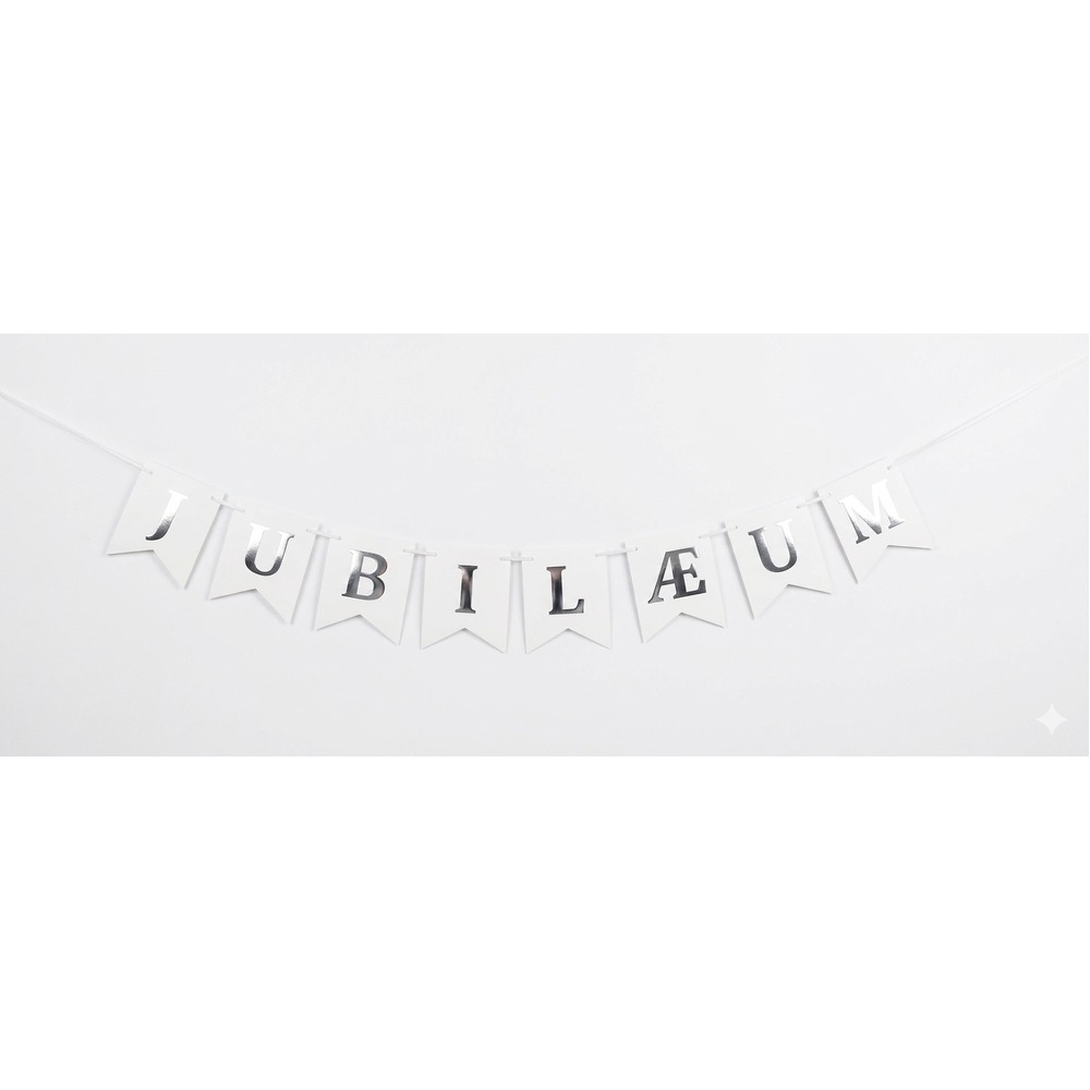 Jubilæum Guirlande Sølv