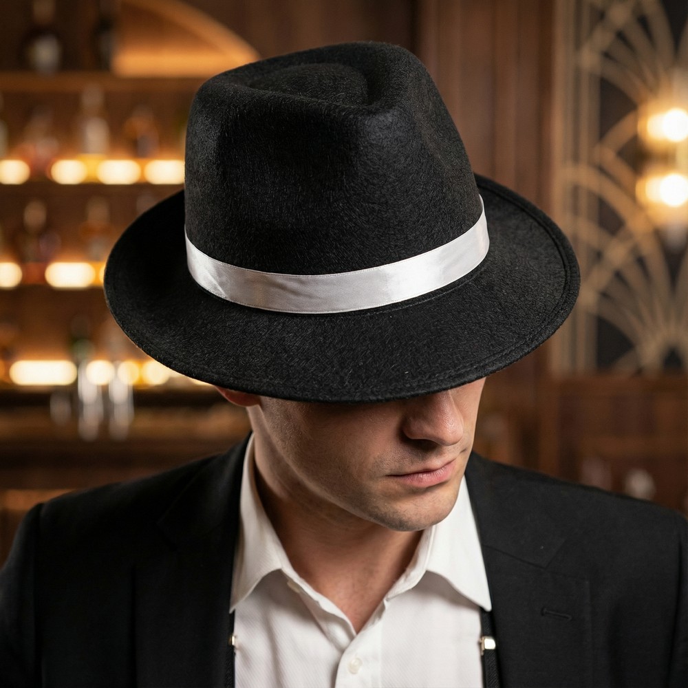 Gangster Sort Fedora Hat