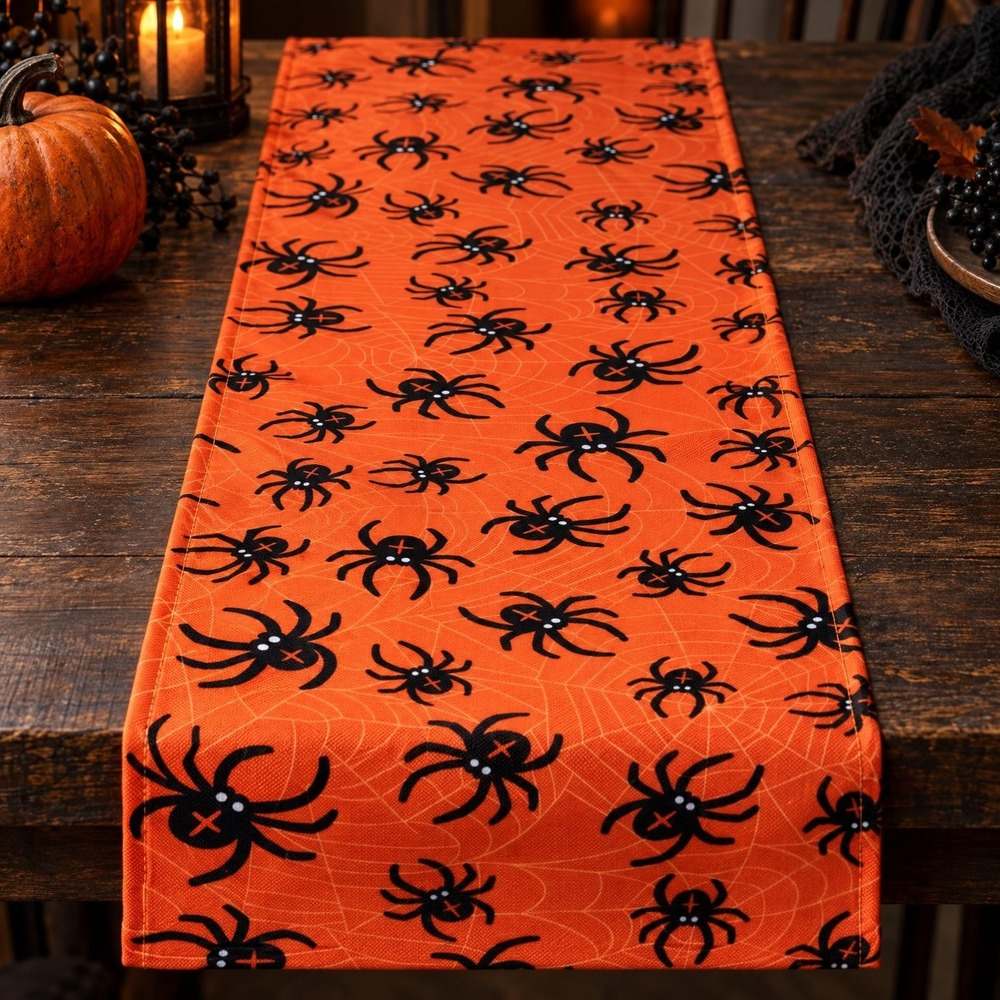 Halloween Edderkop Bordløber