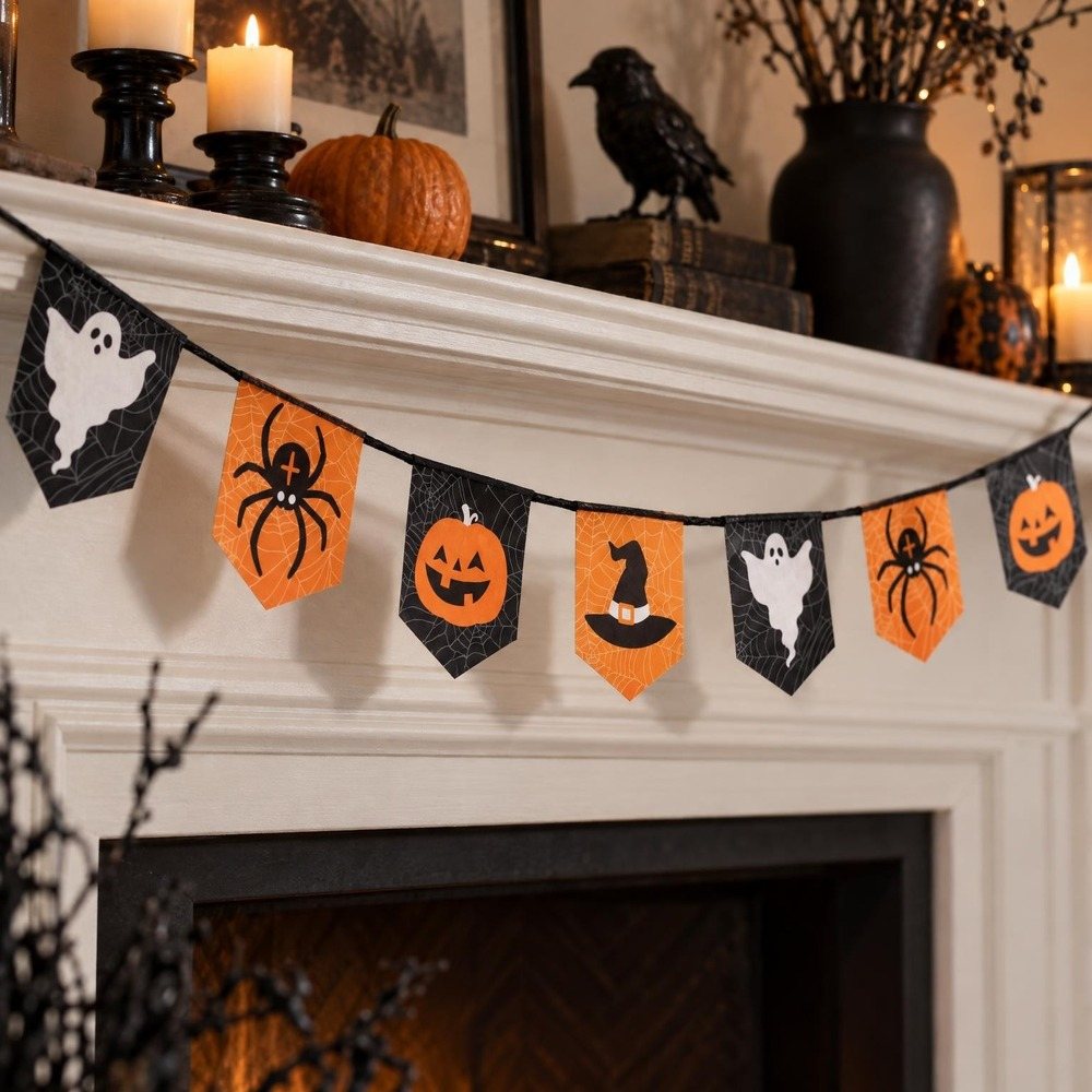 Halloween Guirlande - 1 stk (1,5 m) | Halloween Guirlander - Temashop